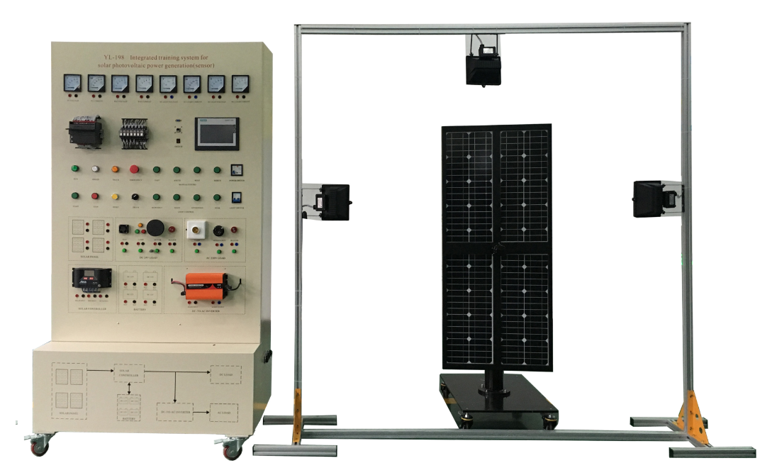 皇冠8xmaxYL-1200A型太阳能光伏发电综合实训系统(传感器)